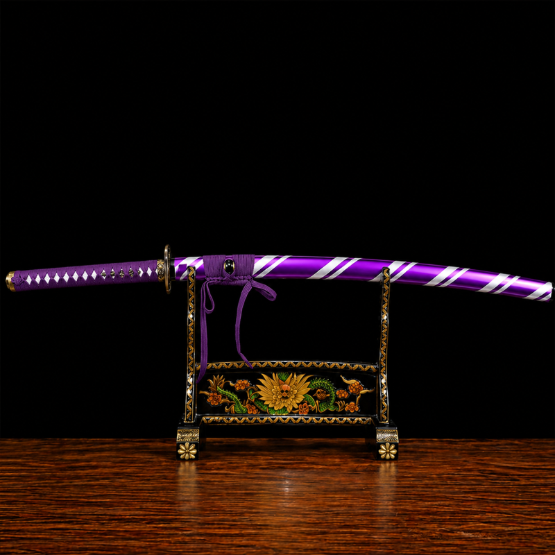Katana Kirin (Damaszkuszi acél) 2