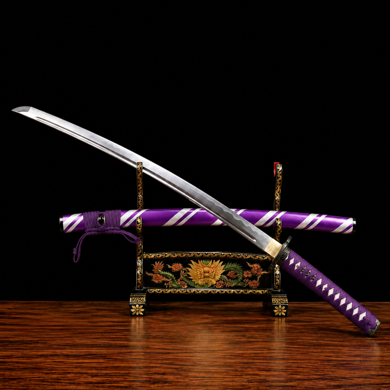 Katana Kirin (Damaszkuszi acél) 3