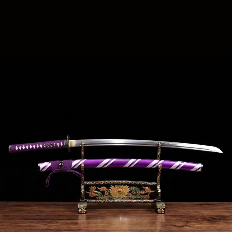 Katana Kirin (Damaszkuszi acél) 4