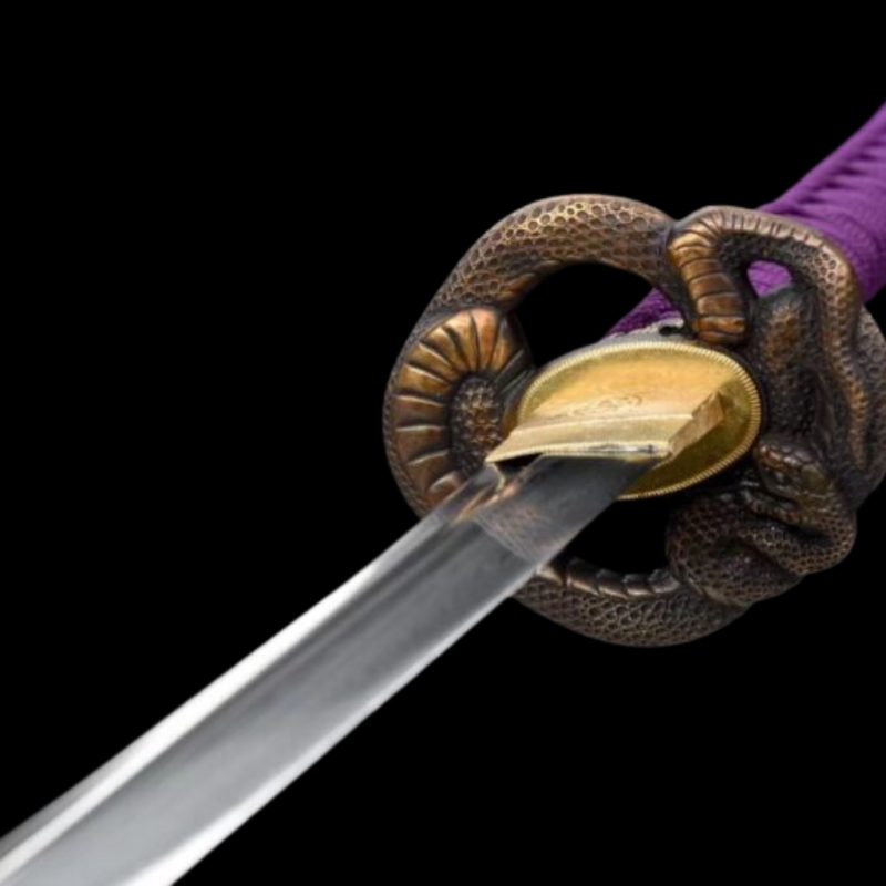 Katana Kirin (Damaszkuszi acél) 7