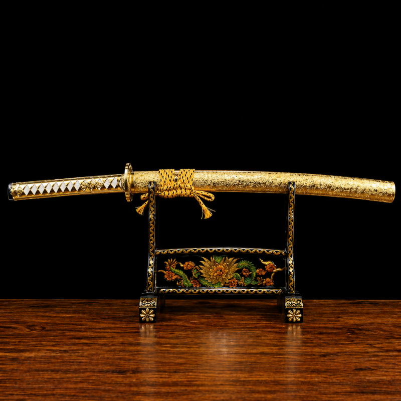 Katana Akatombo (Arany Mangánacél) 2