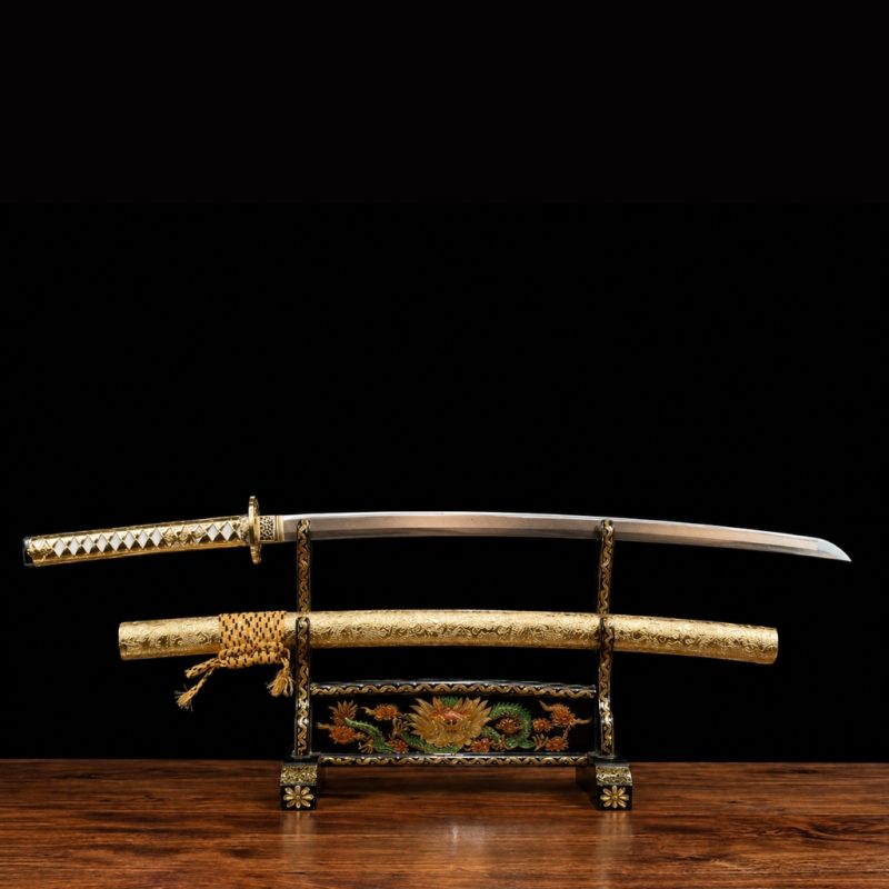 Katana Akatombo (Arany Mangánacél) 4