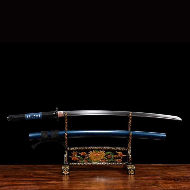 Katana Mononoke (T10 Acél Tükörcsiszolással és Valódi Hamonnal) 4