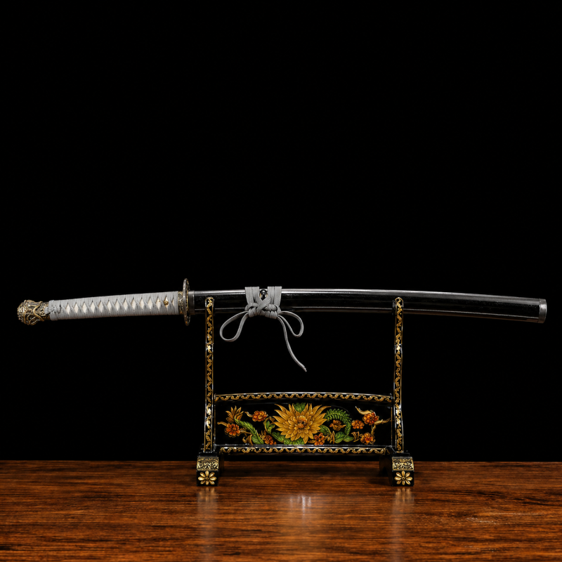 Katana Moonveil: Elden Ring (Damaszkuszi Acél Valódi Hamonnal) 2