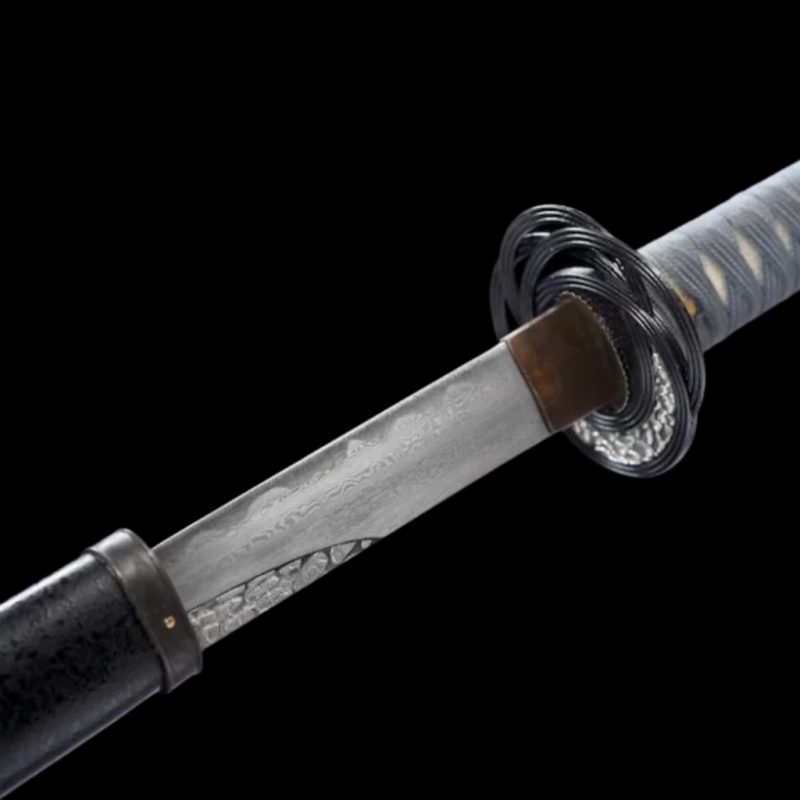 Katana Moonveil: Elden Ring (Damaszkuszi Acél Valódi Hamonnal) 6