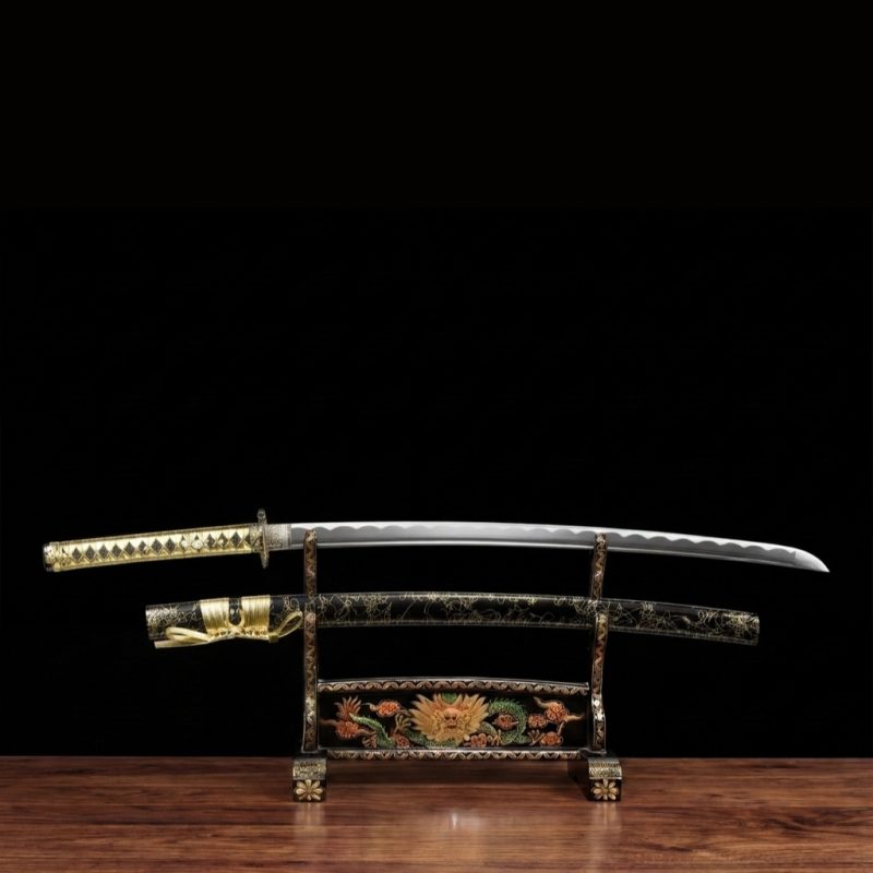 Hagakure katana (1060-as szénacél) 4