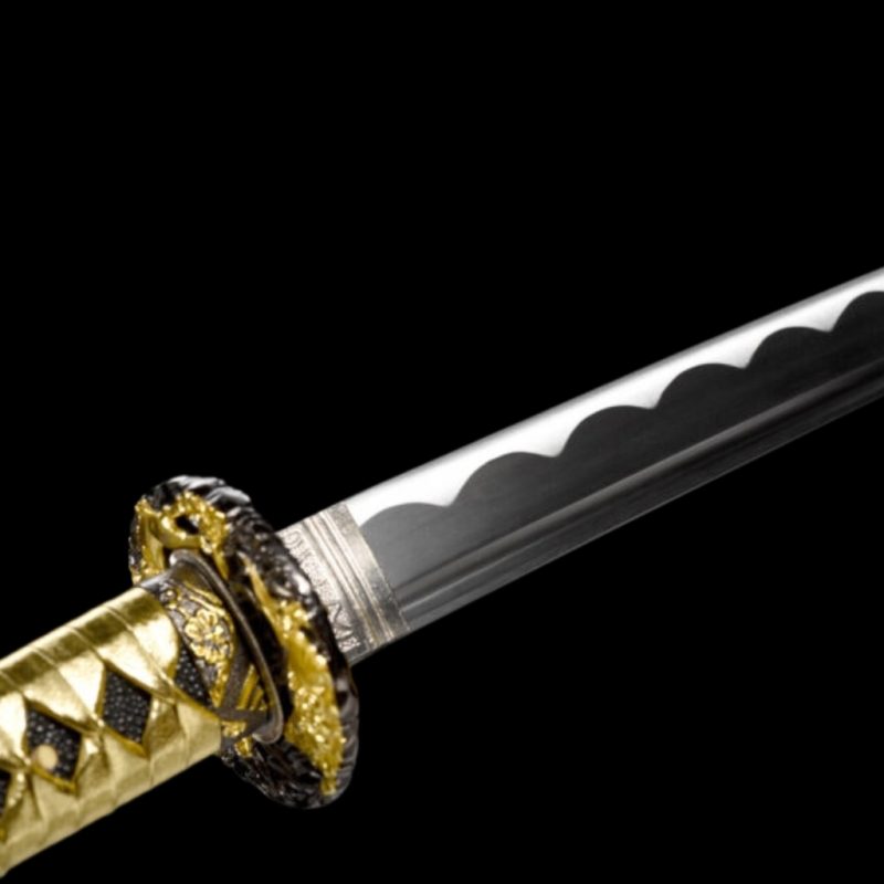 Hagakure katana (1060-as szénacél) 6