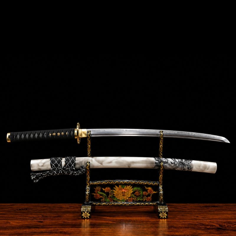 Katana Hayate (1060-as Szénacél Valódi Hamonnal) 4