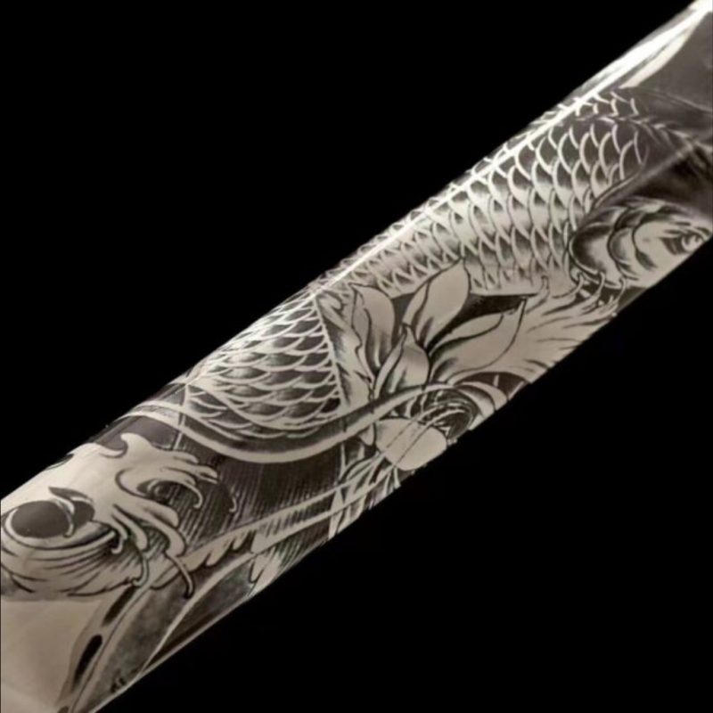 Katana Hayate (1060-as Szénacél Valódi Hamonnal) 6
