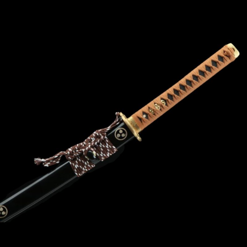 Katana Reiken (T10 Acél Valódi Rája-bőrrel) 12