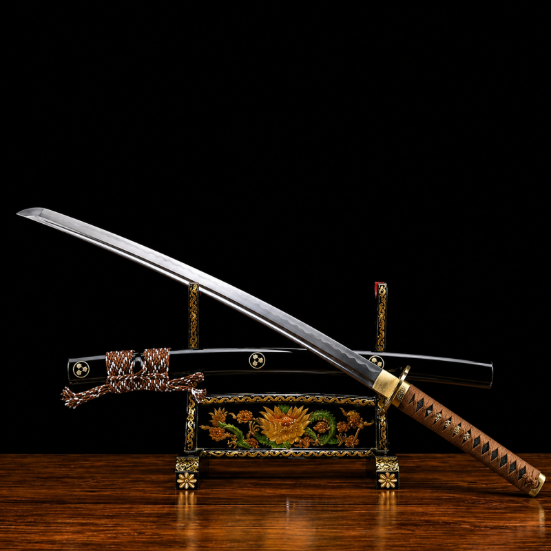 Katana Reiken (T10 Acél Valódi Rája-bőrrel) 3