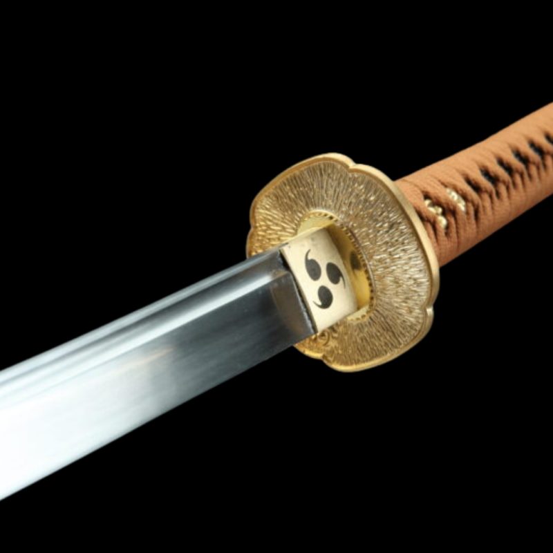 Katana Reiken (T10 Acél Valódi Rája-bőrrel) 8