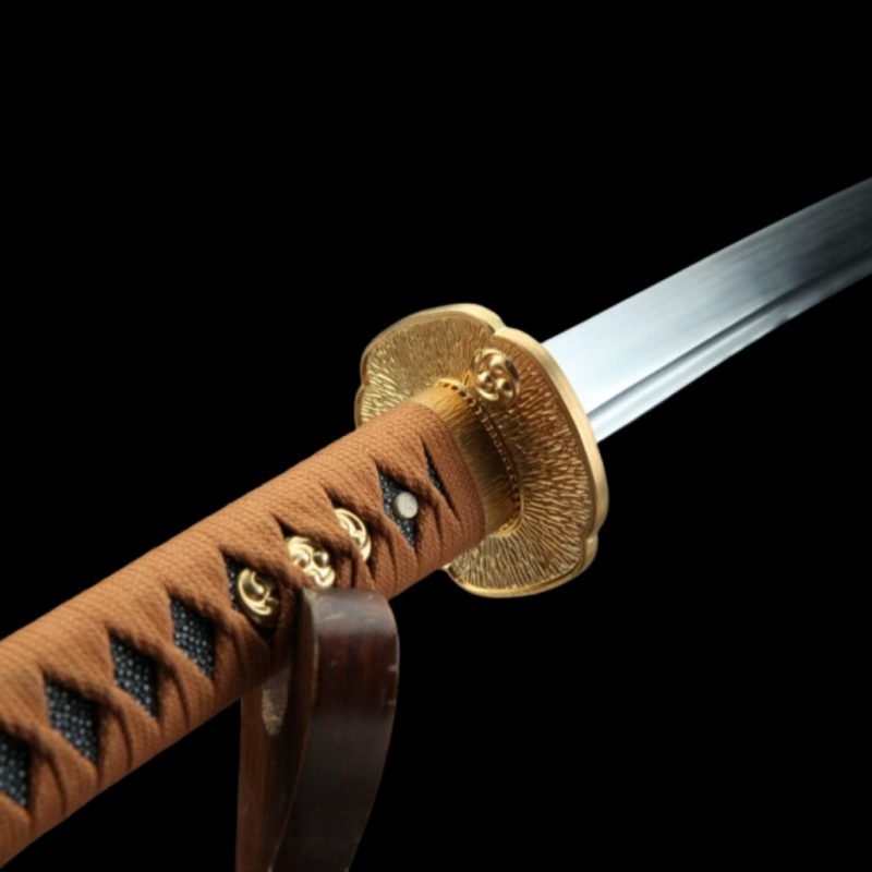 Katana Reiken (T10 Acél Valódi Rája-bőrrel) 9