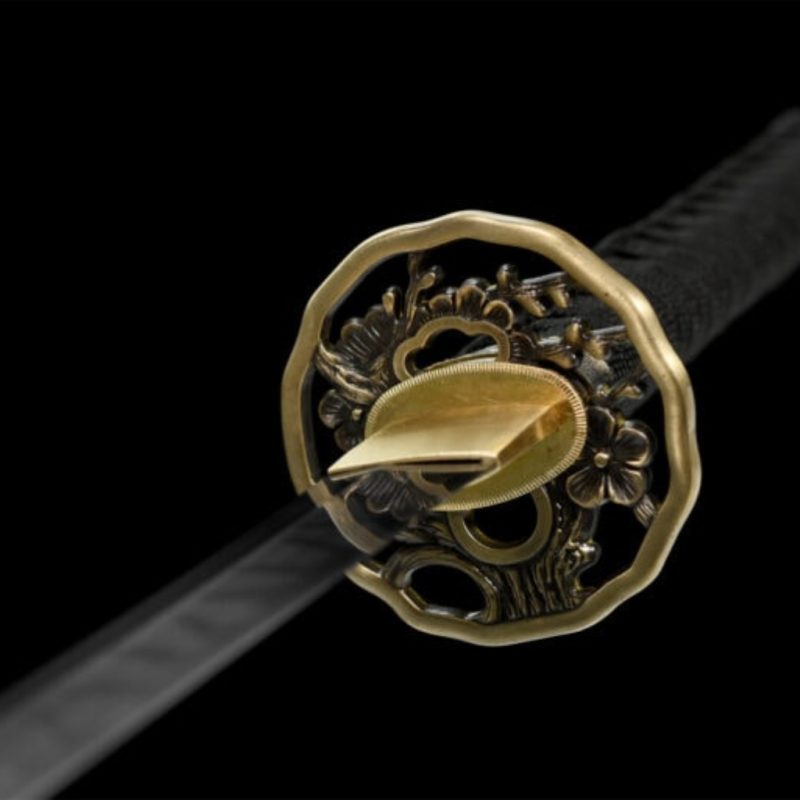 Hanafubuki katana (T10 acél, valódi choji hamon) 14