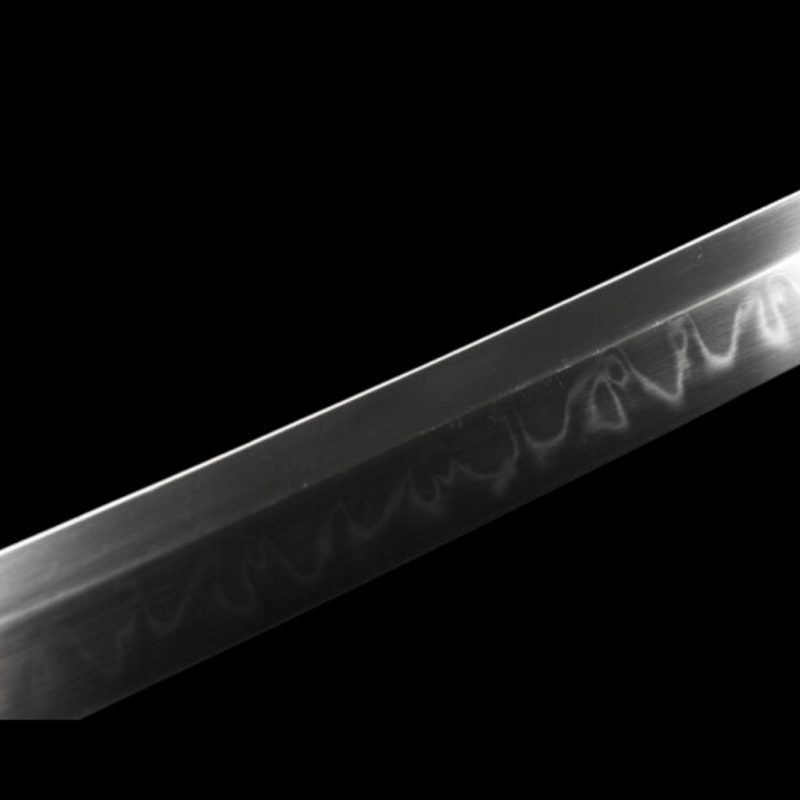 Hanafubuki katana (T10 acél, valódi choji hamon) 9