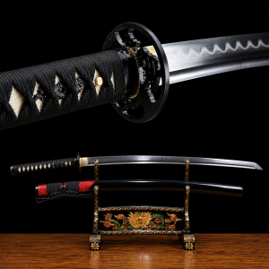 Katana Tsugumi (1060 szénacél, eredeti hamonnal)