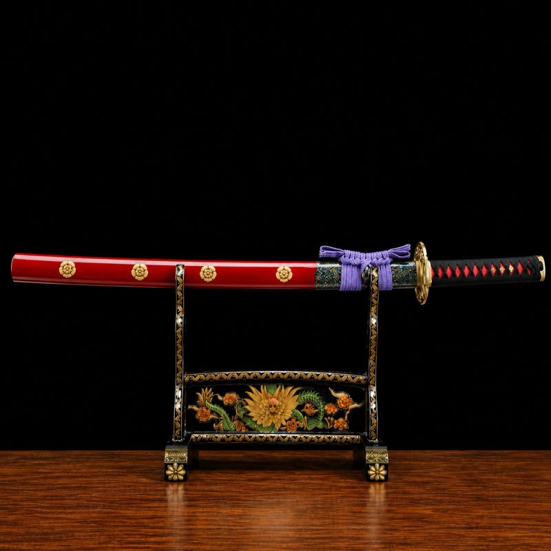 Katana Murasame (1095-ös Szénacél Valódi Hamonnal) 2