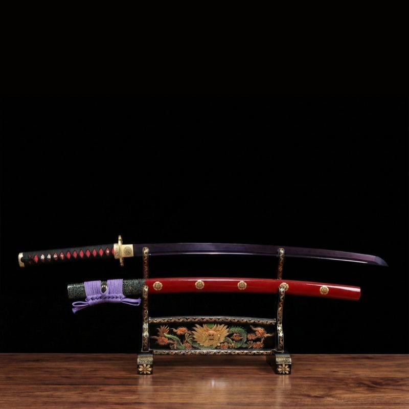 Katana Murasame (1095-ös Szénacél Valódi Hamonnal) 4