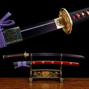 Katana Murasame (1095-ös Szénacél Valódi Hamonnal)