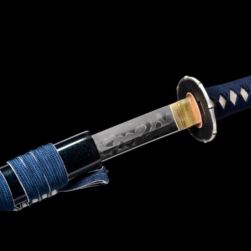 Katana Fujin (T10 Acél Hitatsura Hamonnal) 9