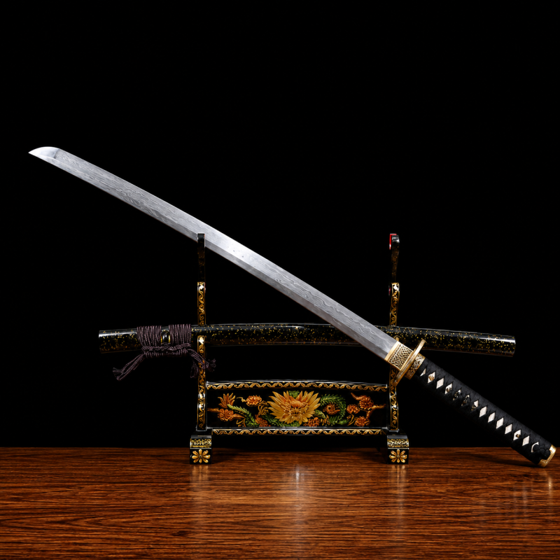 Katana Higan (Damaszkuszi acél) 3