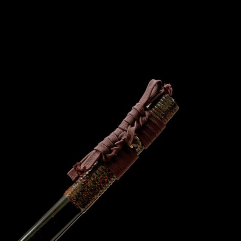 Katana Amaterasu (T10 Acél Valódi Hamonnal és Valódi Rája-bőrrel) 6
