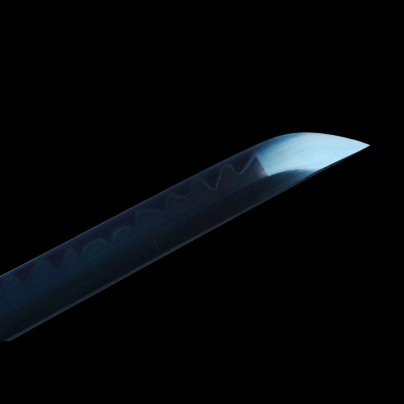 Katana Akane (T10 Acél Valódi Hamonnal és Valódi Rája-bőrrel) 10