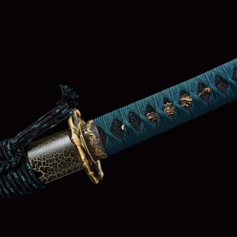 Katana Spring (Arany Damaszkuszi Acél) 7