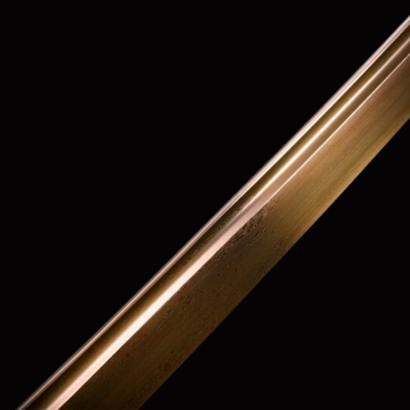 Katana Spring (Arany Damaszkuszi Acél) 9