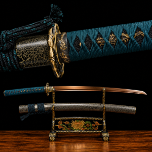 Katana Spring (Arany Damaszkuszi Acél)