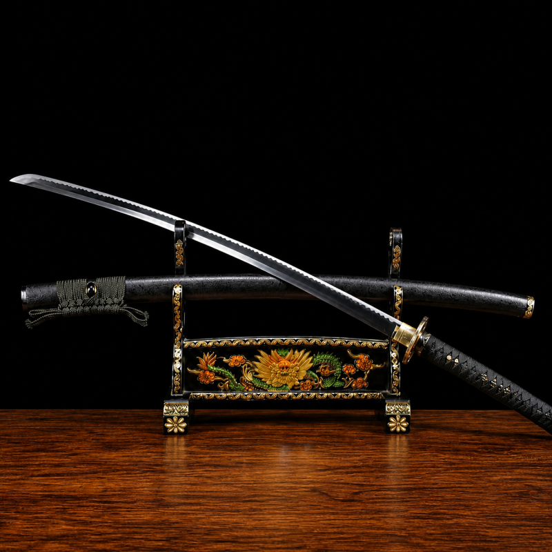 Katana Setsuna (1095 szénacél, kézzel polírozott) 3