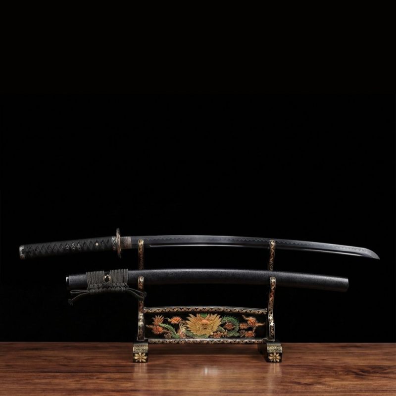Katana Setsuna (1095 szénacél, kézzel polírozott) 4