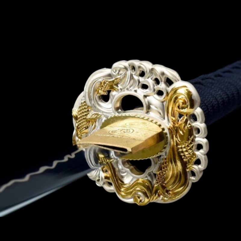 Katana Shimotsuki (1060-as Szénacél) 5