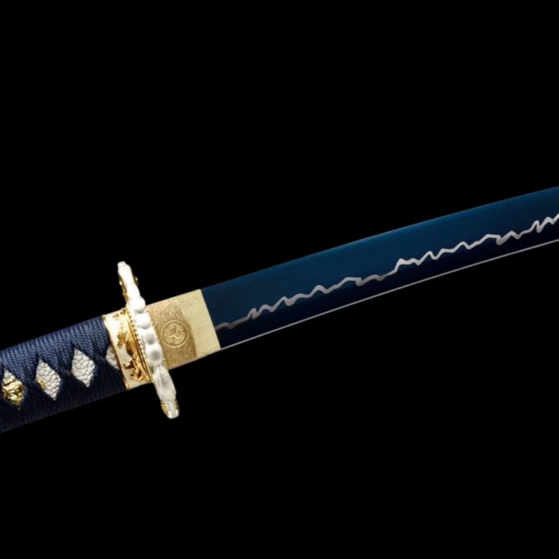 Katana Shimotsuki (1060-as Szénacél) 6
