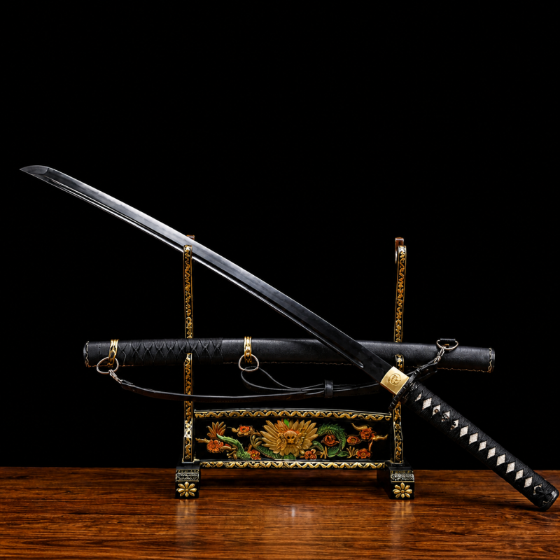 Katana Karyu (1060-as Szénacél) 3