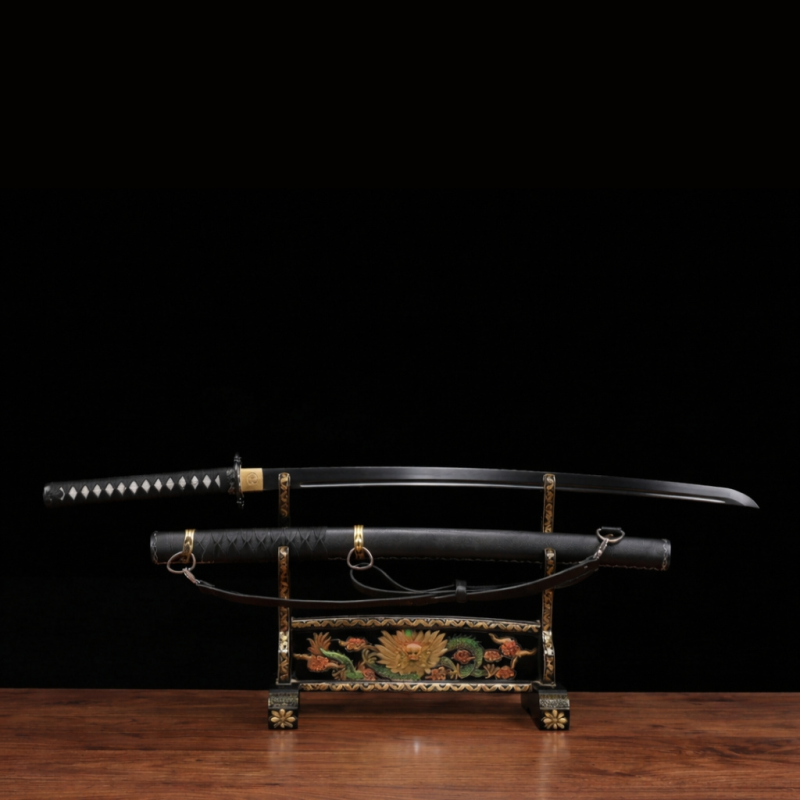 Katana Karyu (1060-as Szénacél) 4