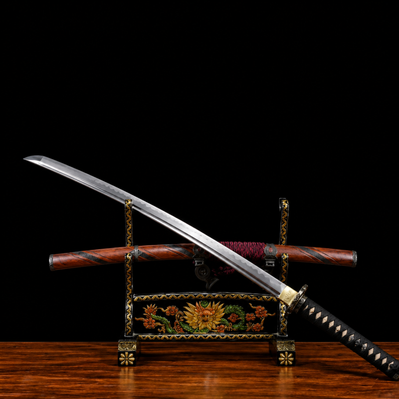 Katana Wave (Damaszkuszi Acél Valódi Hamonnal) 3