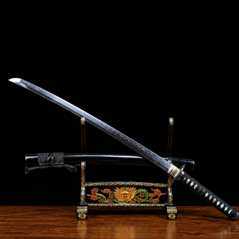 Katana Seiryu (T10 acél, eredeti hamonnal) 3