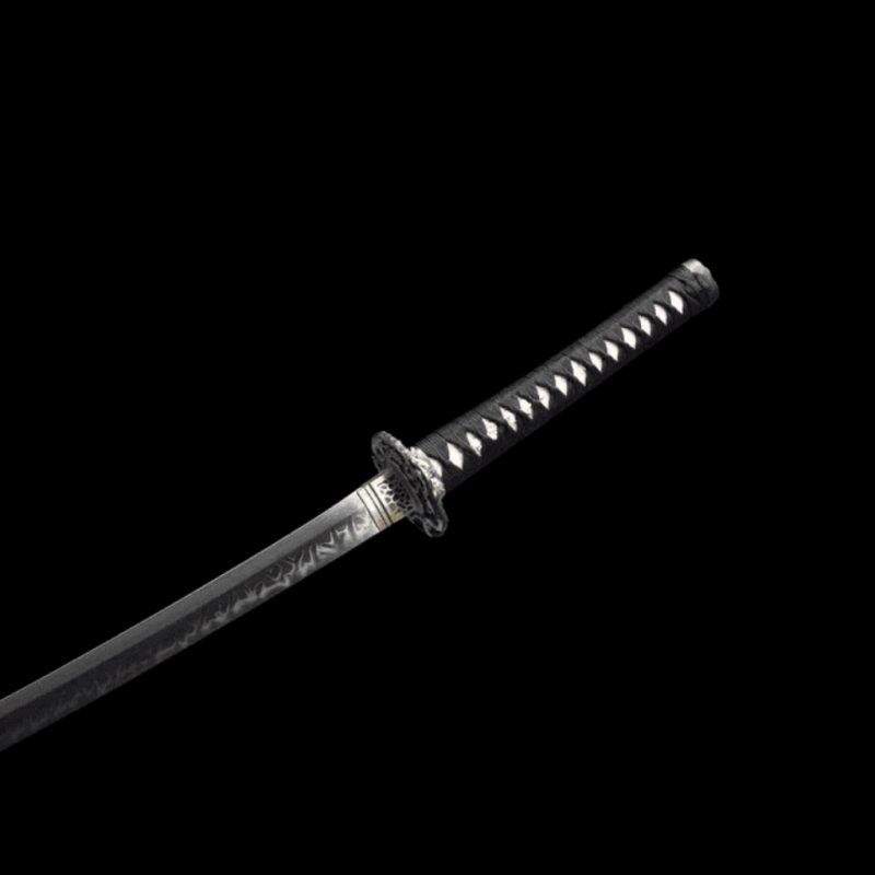 Katana Seiryu (T10 acél, eredeti hamonnal) 7