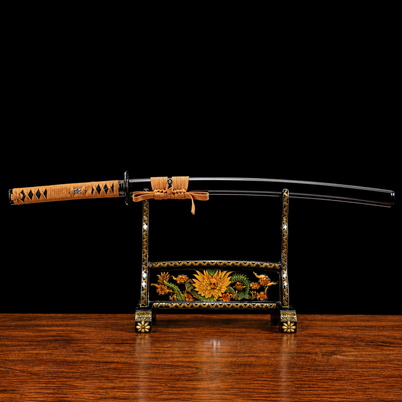 Katana Karasu (Damaszkuszi Acél) 2