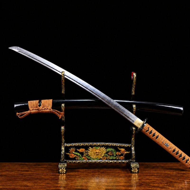Katana Karasu (Damaszkuszi Acél) 3