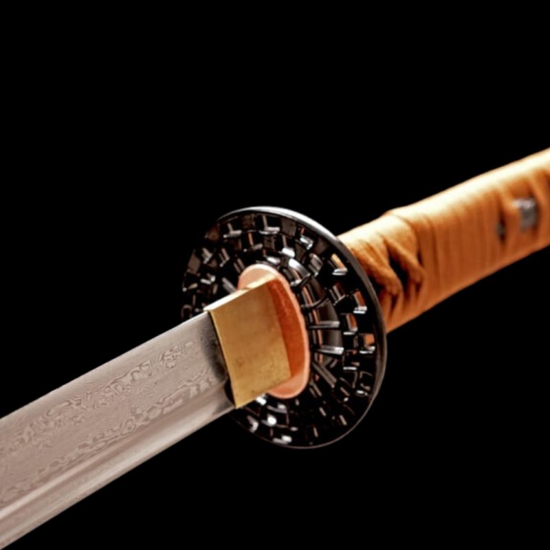 Katana Karasu (Damaszkuszi Acél) 8