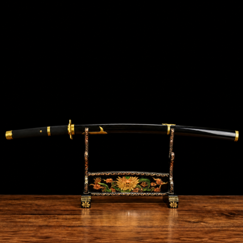 Yubashiri katana – One Piece (1060-as szénacél) 2