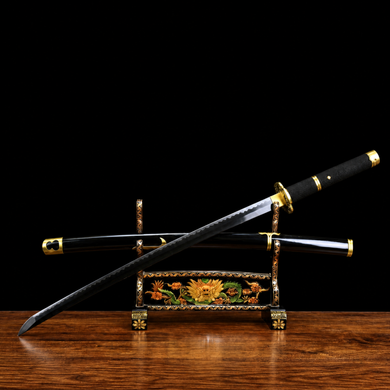 Yubashiri katana – One Piece (1060-as szénacél) 3