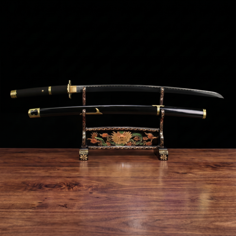 Yubashiri katana – One Piece (1060-as szénacél) 9