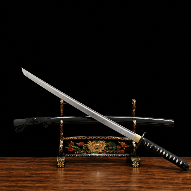 Katana Kill Bill (Damaszkuszi Acél & Valódi Rája-Bőr) 3