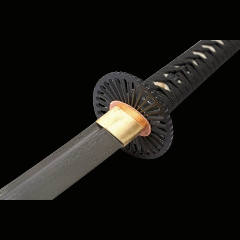 Katana Kill Bill (Damaszkuszi Acél & Valódi Rája-Bőr) 5
