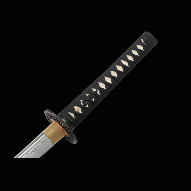 Katana Kill Bill (Damaszkuszi Acél & Valódi Rája-Bőr) 6