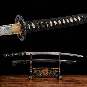 Katana Kill Bill (Damaszkuszi Acél & Valódi Rája-Bőr)