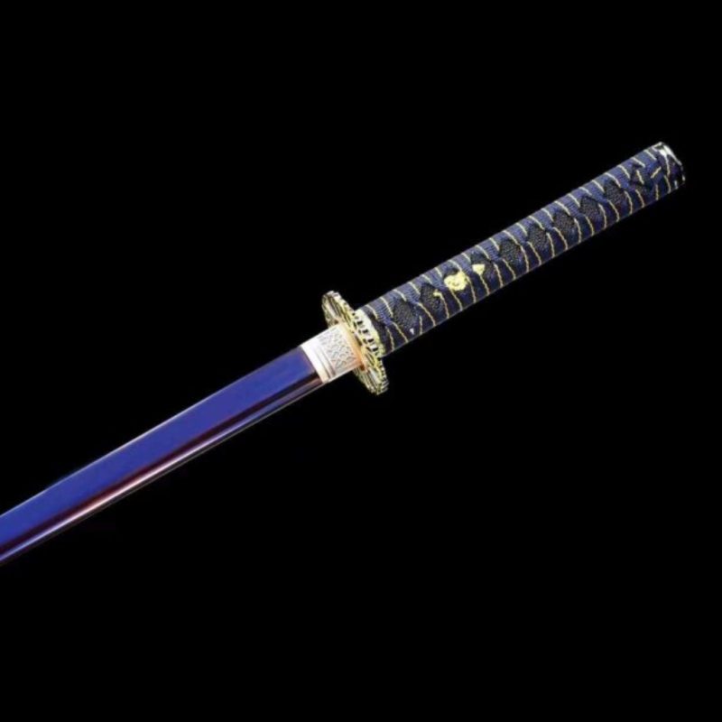 Ninjato Amethyst (Acél al Manganese con Finitura Ametista)